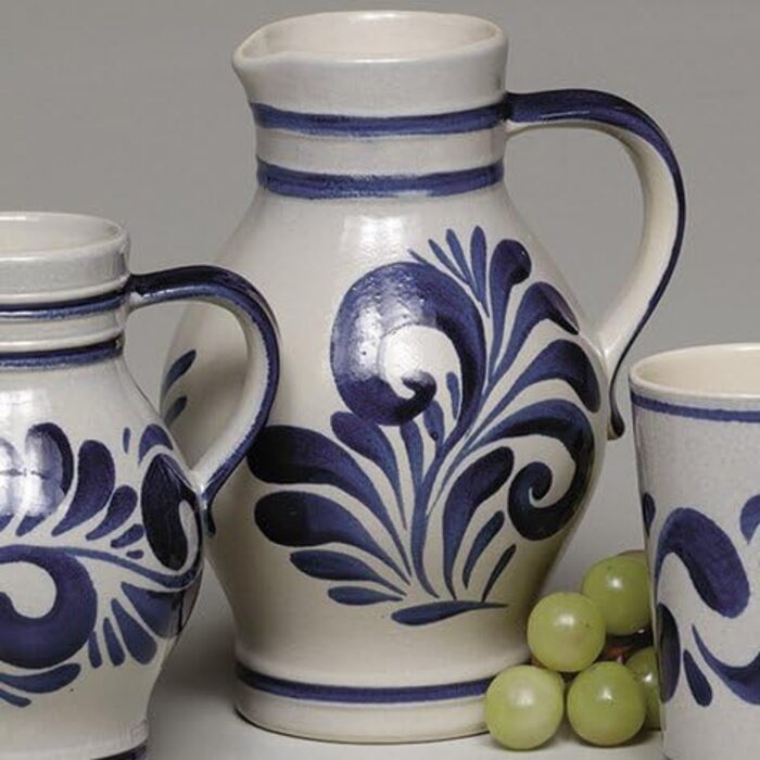 Kleiraba Wine Carafes 2.00L Grey-Blue 1500