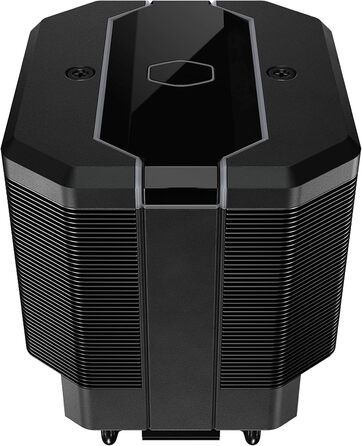 Охолоджувач процесора Cooler Master MasterAir MA620M з RGB підсвічуванням - кулер з двома радіаторами, 6 heatpipes та тихий вентилятор SF120R