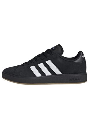 Кросівки Adidas Grand Court Base 00s Wildleder Core Black/Ftwr White/Gum, 43 1/3 EU, JQ6018
