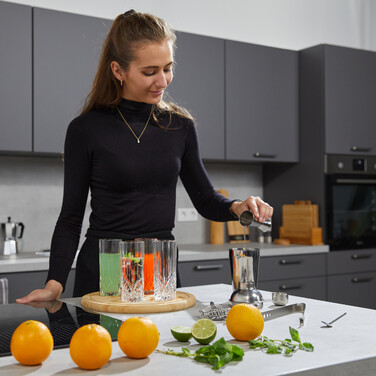 Relaxdays 5-Piece Cocktail Shaker Set
