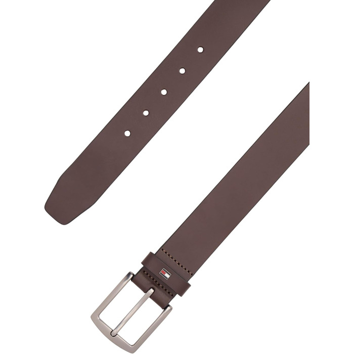Чоловічий шкіряний ремінь Tommy Hilfiger Denton 4.0, колір коричневий (Coffee Bean)