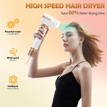 Air Styler 7 в 1: Фен, плойка, щітка для волосся, дифузор – 7 функцій для всіх типів волосся