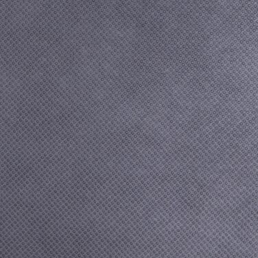 Настінна полиця Relaxdays для одягу, сіра, 6 відділень, 99x15x30 см, з гачками