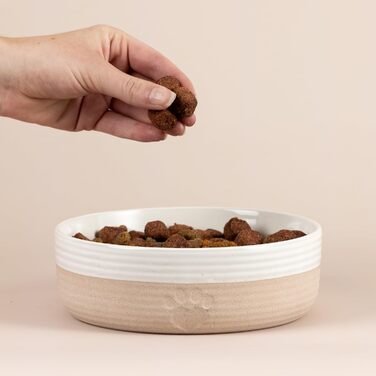 Миска для собак Mason Cash Reactive Paw, 18 см, 950 мл, для великих собак, кераміка, миється в посудомийній машині