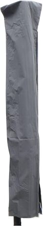 Madison high-quality protective cover #1 with pole for umbrellas with a diameter of 200-400 cm made of weatherproof 220g/m2 polyester fabric in gray