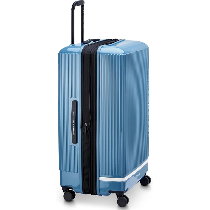 Чемодан для жінок Florence by Mills Spin Me Away Hartschalengepäck, розширюваний, з коліщатками, Checked-Large 29 дюймів, колір цинково-блакитний