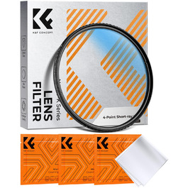 Фільтр зірковий K&F Concept 72мм 4-променевий HD Nano-Klear для камери