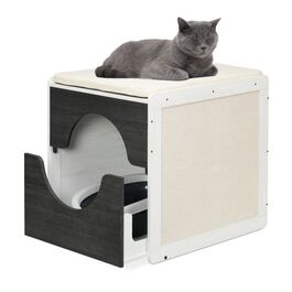 Relaxdays Cat Litter Cabinet