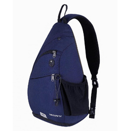 Сумка через плече WATERFLY: рюкзак-слінг для спорту та подорожей (Королівський синій)