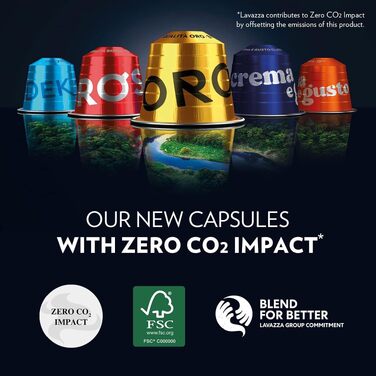 Кава Lavazza Qualità Oro вTалімінієвих капсулах для Nespresso Original, 10 шт