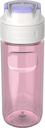 Kambukka Water Bottle - ELTON Model - 500/750/ - Water Bottle - dirt and odor resistant - impact resistant - dishwasher safe - easy to clean - Milliliter markings (Barely Blush, 500 ml)