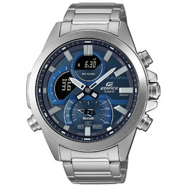 Чоловічий годинник Casio ECB-30D з секундоміром, водонепроникністю та Bluetooth