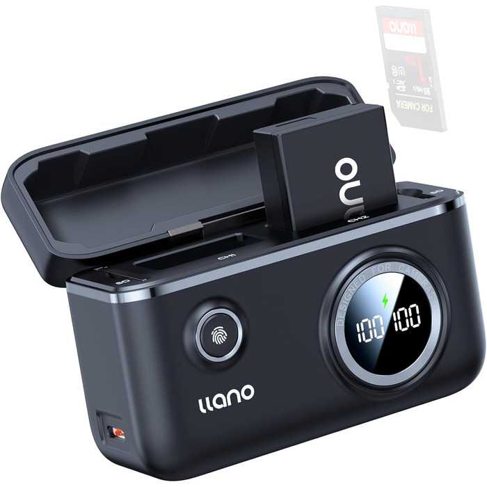 Зарядний пристрій для акумуляторів Canon LP-E17 з акумулятором 950 mAh (1 шт.) - Dual Charger Set