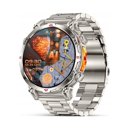 Смарт-годинник JG Smart JGR-93 з GPS, сріблястий