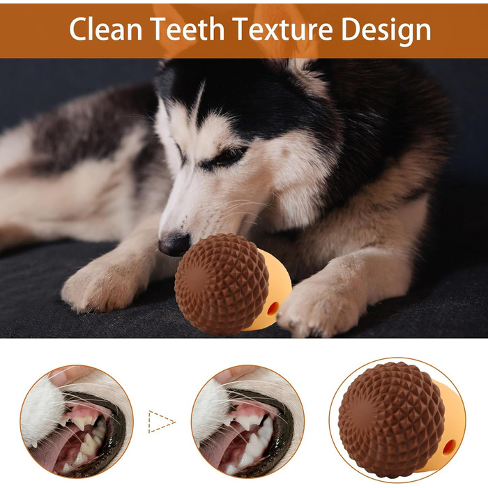 Футбольний м'яч для собак, іграшка для собак, іграшка для цуценят, м'яч для ласощів для собак, великий футбольний м'яч для собак, іграшка для собак, інтелектуальна іграшка для собак, для активностей з домашніми тваринами в приміщенні та на вулиці