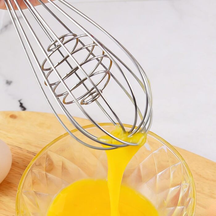 Набір з 2 міксерів з нержавіючої сталі, 30 см x 25.5 см - для приготування, випічки, змішування та перемішування