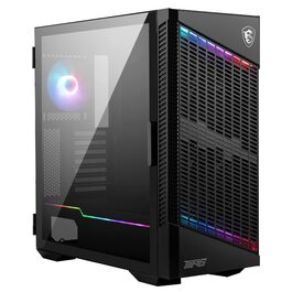 Корпус ПК MSI MPG VELOX 100P AIRFLOW Mid-Tower: підтримка E-ATX, скло, Airflow, Mystic Light, 2x 360mm кулер