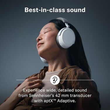 Навушники бездротові Sennheiser Momentum 4 Wireless Noise Cancelling – Bluetooth, з активним шумозаглушенням, чорні