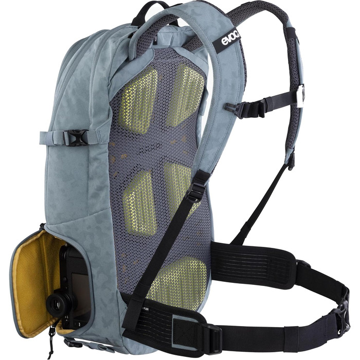 EVOC Hip Pack Capture: нагрудний рюкзак (1 шт.) універсального розміру, сталевий колір