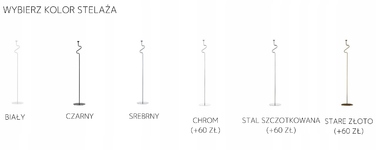 Підлогова лампа Volta Light Factory Marmur, бежева, сучасна, цоколь E27, 60 Вт