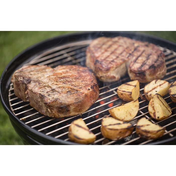 Вугільний гриль Weber Smokey Joe Premium, 37 см, портативний, емальований, Slate Blue