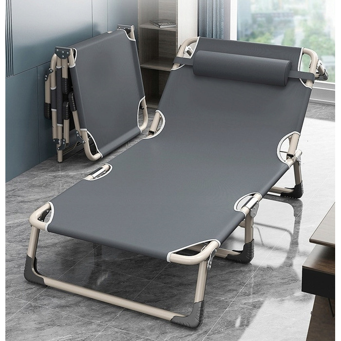 Розкладне ліжко R70, 190 см x 75 см, сіре