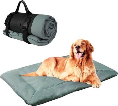 Килимок для собак та котів WESKIFAN: водонепроникний, портативний, 58 x 86 см, сірий