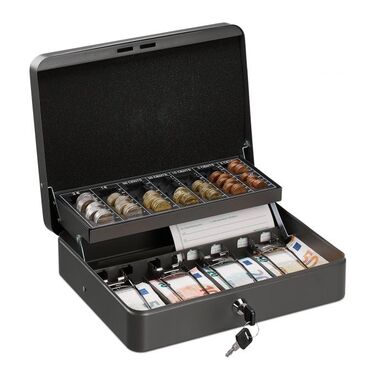 Cash Box з дошкою для підрахунку євромонет