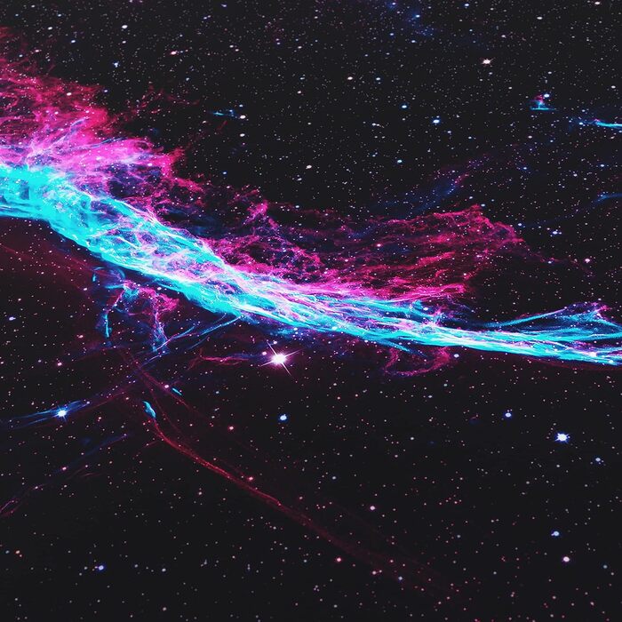 Ігровий килимок для миші Titanwolf XXL 1200x600мм з принтом Veil Nebula — великий килимок на весь стіл для миші та клавіатури