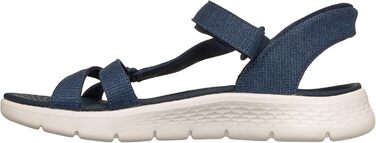 Сандалі жіночі Skechers Go Walk Flex Illuminate Hands Free Slip-ins Navy 39 EU - Зручні повсякденні сандалі