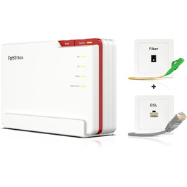 Роутер FRITZ!Box 5690 Pro: Wi-Fi 7, DSL/Glasfiber, Mesh, DECT, 18.5 Gbit/s