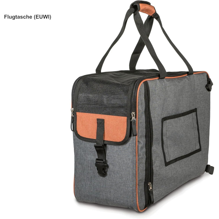 Annitaño Преміум переноска для собак, 55x40x23 см, EUWI - Водонепроникна, до 12 кг, комфортна для подорожей