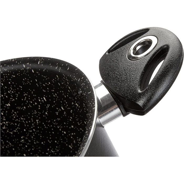 Каструля Pensofal Biostone Pastasì 5 л, 20 см, чорна, антипригарна