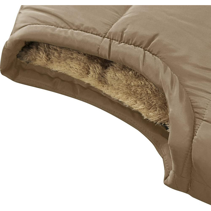 Тепла чоловіча жилетка KEFITEVD на осінь/зиму: комфорт та стиль для полювання та роботи (Хакі, розмір L)