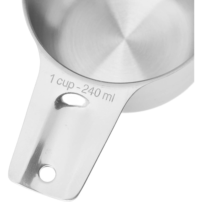 HUONIU 14-Piece Stainless Steel Measuring Cups and Spoons Set, Kitchen Utensils