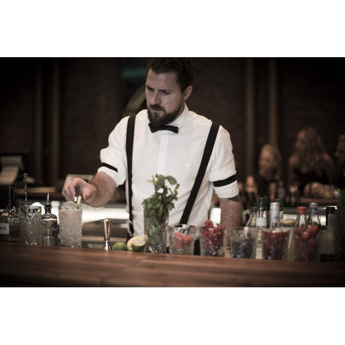 Барложка Buddy's Bar з нержавіючої сталі, 27 см, з товщиком, 1 шт.