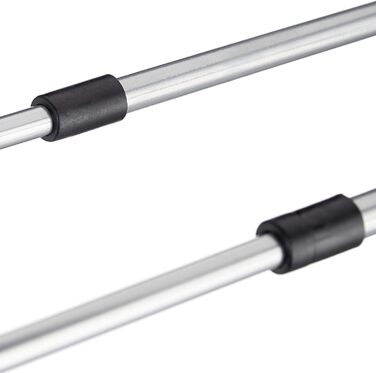 Сушарка для білизни Relaxdays, розкладна, висувна, 11 стійок, 6 рівнів, металева, сіра