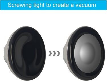 Кріплення для душу iPEGTOP з вакуумним присоском: міцний тримач з нержавіючої сталі для ванної та кухні, з мильницею