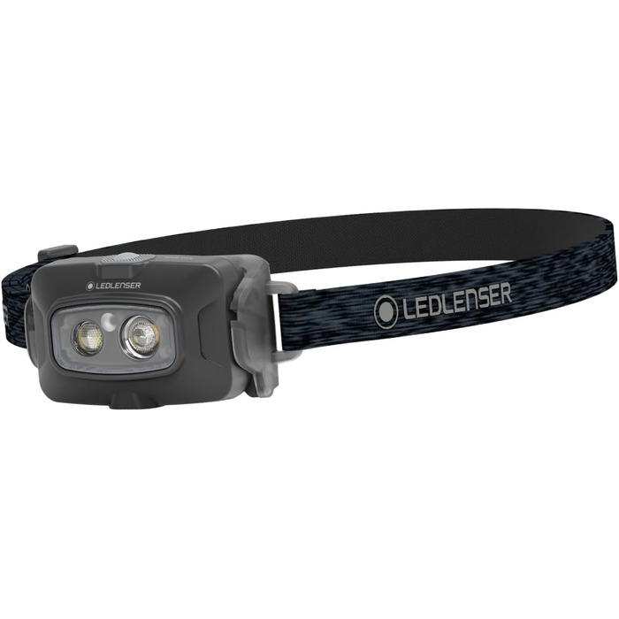 Налобний ліхтар Ledlenser HF4R Core, 500 люмен, LED, акумуляторний, водонепроникний IP68, з червоним світлом для outdoor-активностей