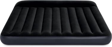 Надувний матрац Intex Dura Beam Pillow Rest King 182x203x25 см чорний (без насоса)