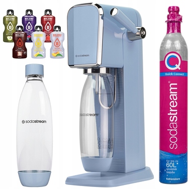 Сифонізатор SodaStream Art, синій, 1 л + балон CO2 60 л