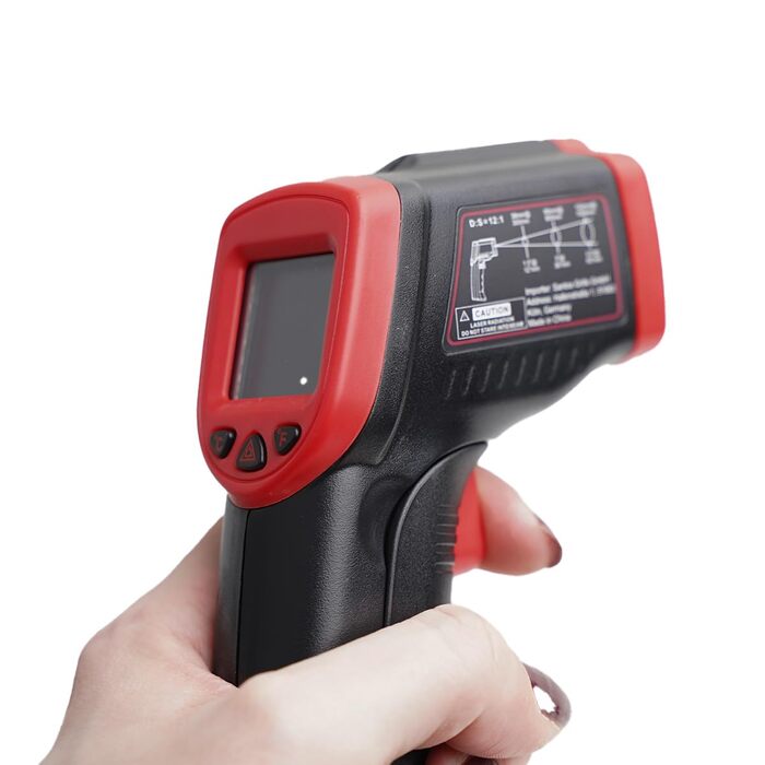 Бездротовий термометр для гриля Santos – Контроль через додаток (Android & iOS) – 100м, Dual-Sensor, до 300°C, Магнітний кріплення, Інфрачервоний термометр