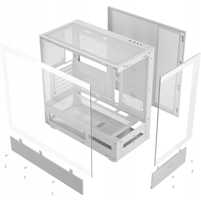 Корпус Cased K Dreamer mini Midi Tower, білий