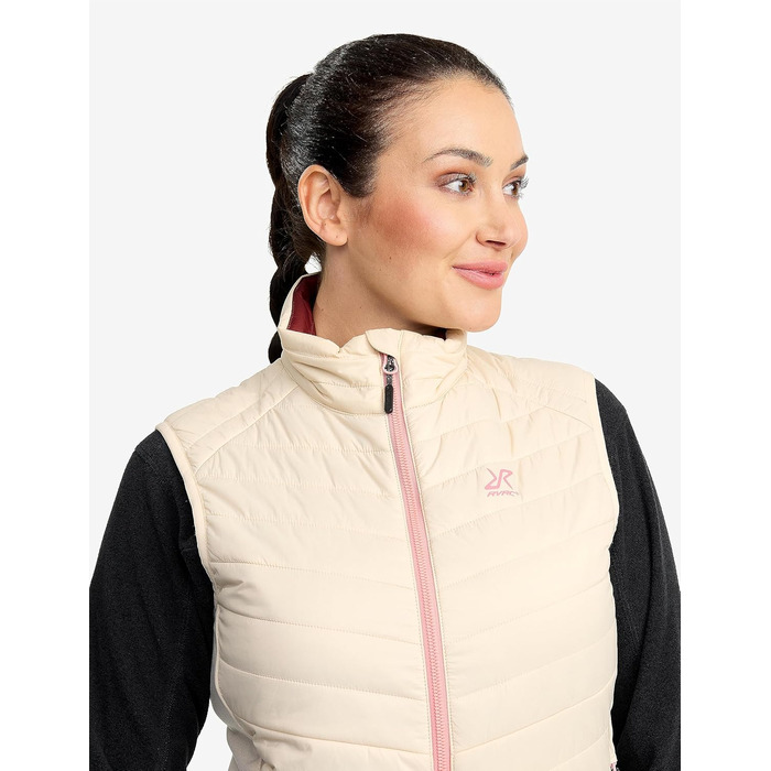 RevolutionRace Radical Insulate Vest для жінок: Легка ізольована жилетка для щоденного використання та активного відпочинку, XXL, Oatmeal