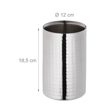 Relaxdays Stainless Steel Wine Cooler