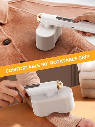 Електричний флусознімач Smiling Shark M-3: бездротовий, з 4 рівнями регулювання, 90° обертання, для одягу та меблів