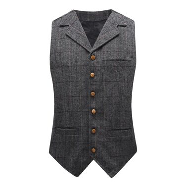 Вільна жилетка для чоловіків у стилі 