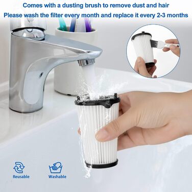 Фільтри для пилососа AEG Ergorapido (CX7, QX8, Animal) - 6 шт.