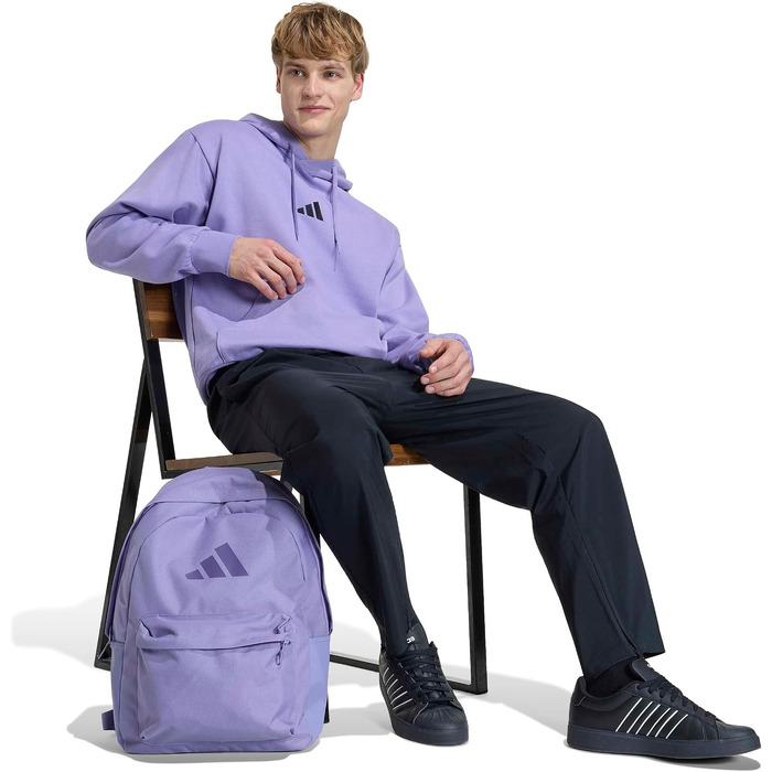 Чоловіче худі з капюшоном adidas Performance Feecozy (XXL, Magic Lilac/Black)