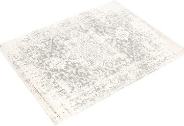 Surya Syracuse Vintage Rug Large - Oriental Rug Living Room 200x274 cm, Dining Room, Bedroom - Boho Rug, Short Pile Rug for Easy Care - Pattern Rug in Gray and Beige Gray and Beige 200 x 280 cm